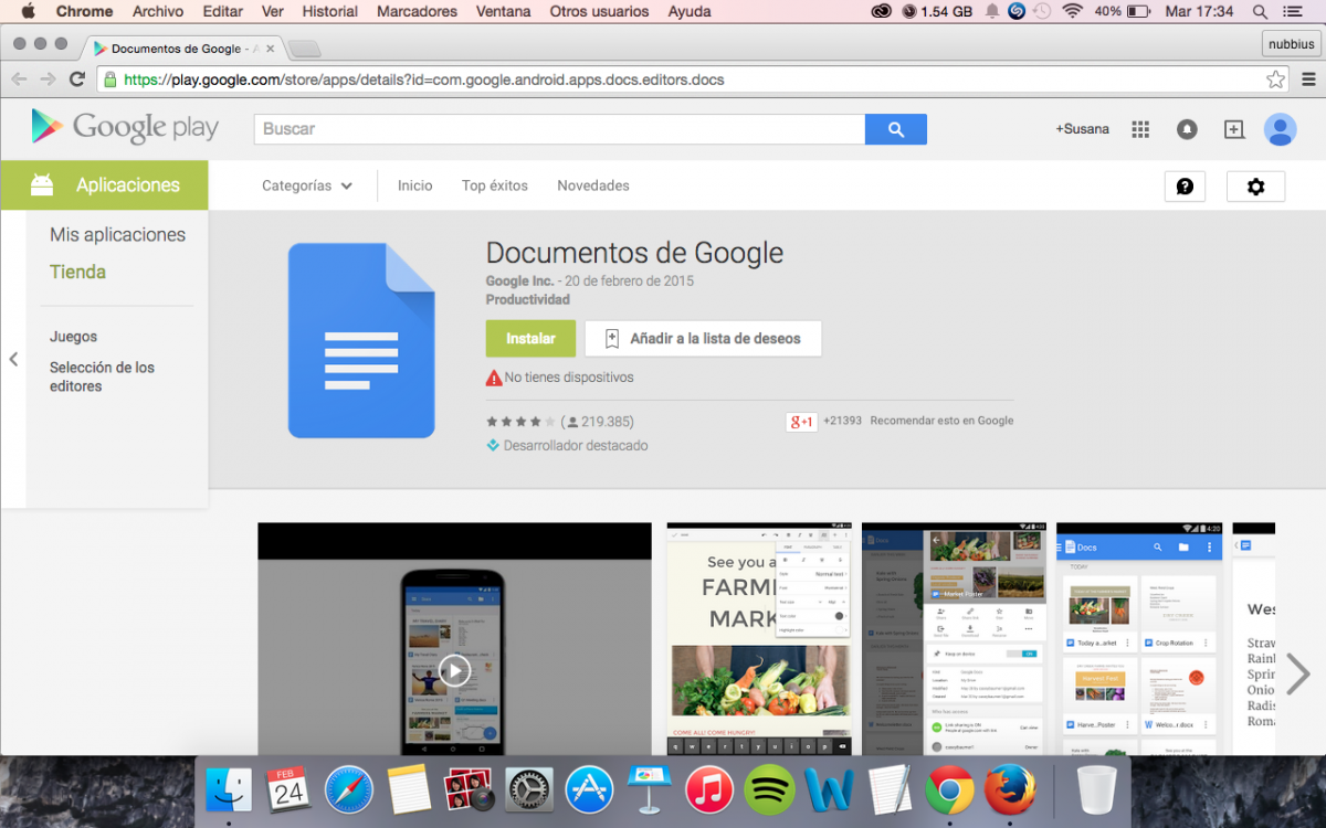 App de documentos