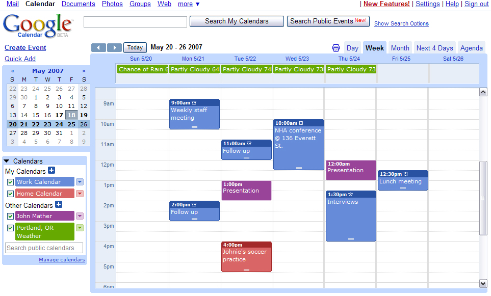 Google Calendar