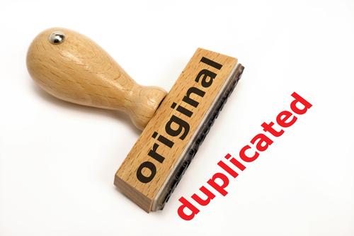 No dupliques, se original