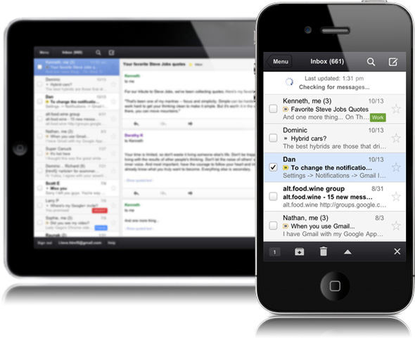 Nueva versión Gmail para iOS