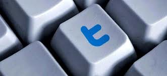 Tecla con logo de twitter
